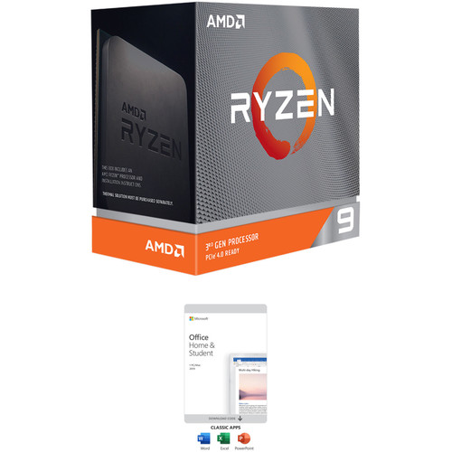 AMD Ryzen 9 3950X 3.5 GHz 16-Core AM4 Processor with Microsoft