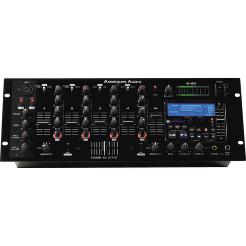 American Audio 4Channel Mixer with Advanced SD Function QSD B&H