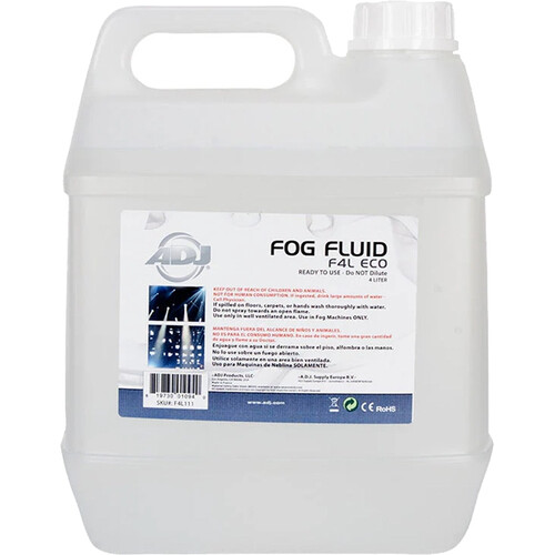 American DJ F4L Eco Fog Fluid (4L)