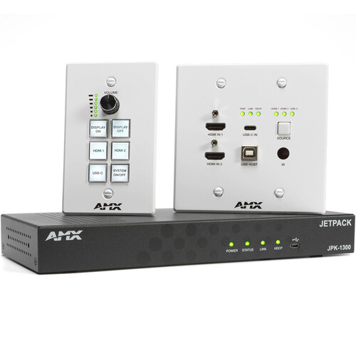AMX Jetpack 3x1 4K60 Transmitter Receiver & Controller Kit (EU/UK)