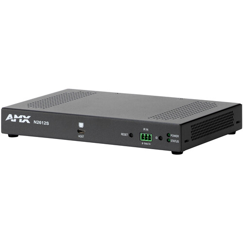 AMX N2612S 4K60 MWC/Dante AV-A HD Multi-Codec Dual-Stream Encoder Unit