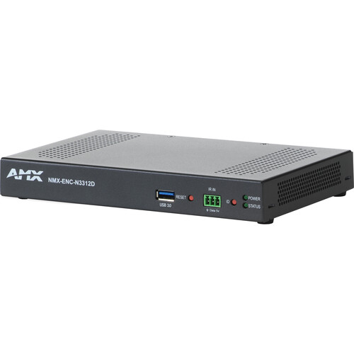 AMX NMX-ENC-N3312D 4K60 H.26X/Dante AV-H Dual-Stream Encoder