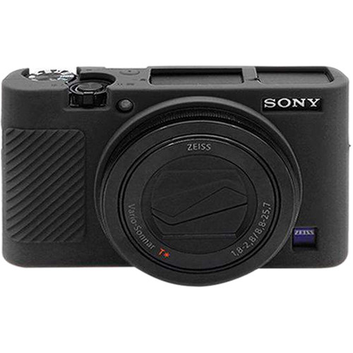 Amzer Soft Silicone Protective Case for Sony RX100 III IV V (Black)
