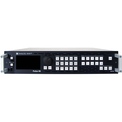 Analog Way Pulse 4K 10-Input Multi-Layer Mixer & Seamless Switcher