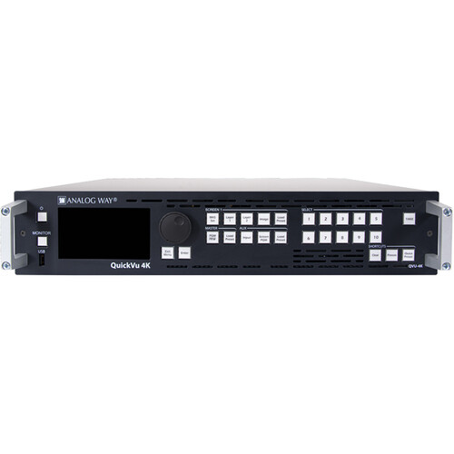 Analog Way QuickVu 4K Multilayer Mixer & Seamless Switcher