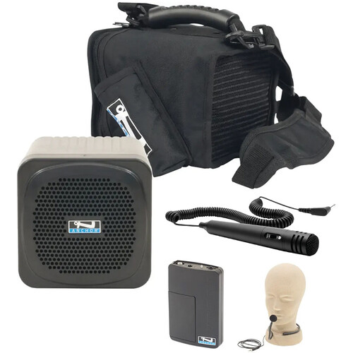 Anchor Audio MINI Pro System 1 Package with Wired Mic Beltpack Transmitter and Collar Mic