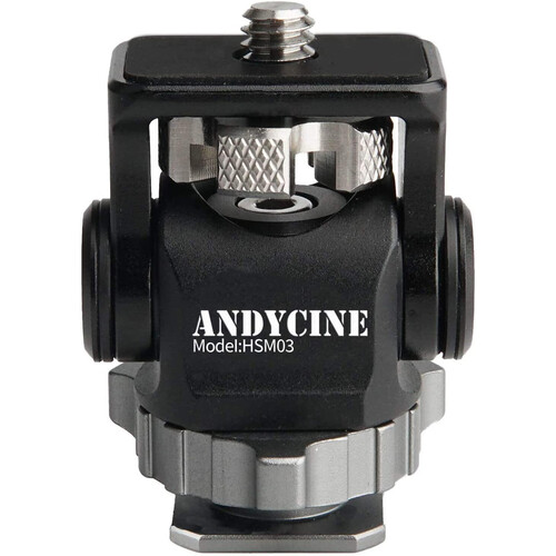 ANDYCINE Swivel and Tilt Monitor Mount with Shoe Adapter for 5 and 7