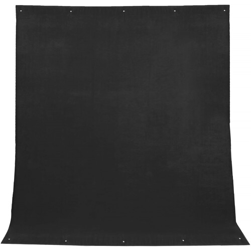Angler Wrinkle-Resistant Fleece Background (Black 9 x 10')