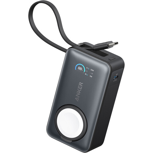 Anker MagGo Power Bank for Apple Watch (10000mAh Black)