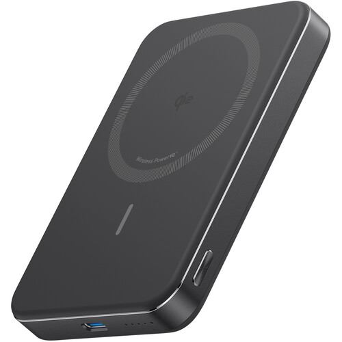 Anker MagGo Slim Magnetic Wireless Power Bank (10000mAh Black)