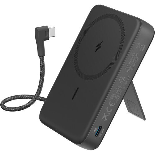 Anker Zolo Magnetic Wireless Power Bank (10000mAh Black)
