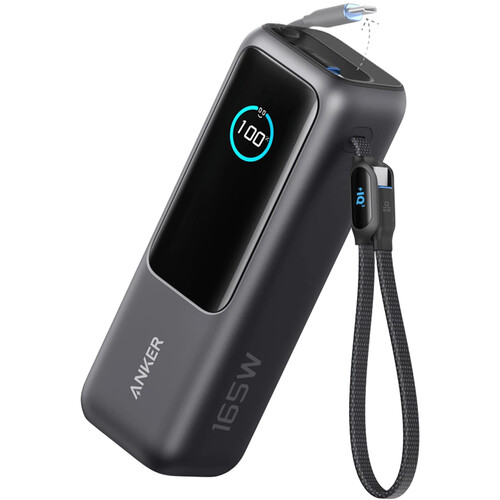 Anker A1695 165W USB-C Power Bank (25000mAh Space Black)