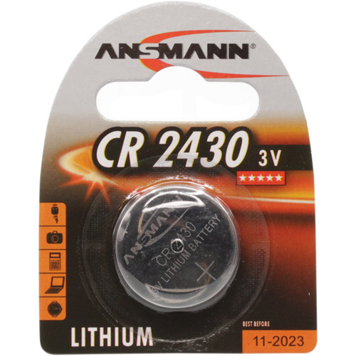 Ansmann CR2430 3V Lithium Battery 5020092 B&H Photo Video