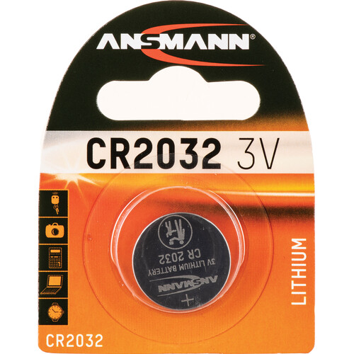 Ansmann CR2032 3V Lithium Battery (Single-Pack)