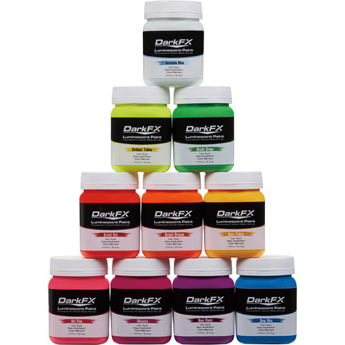 Antari 10-Pack UV Paint (Color Variety 6 oz)