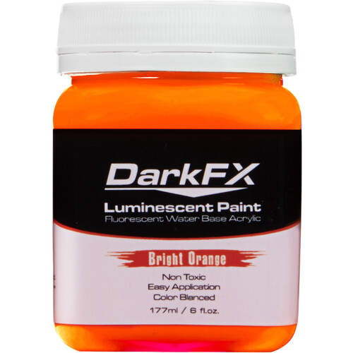 Antari DarkFX UV Paint (Bright Orange 6 Ounces)