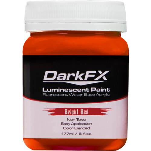 Antari DarkFX UV Paint (Bright Red 6 Ounces)