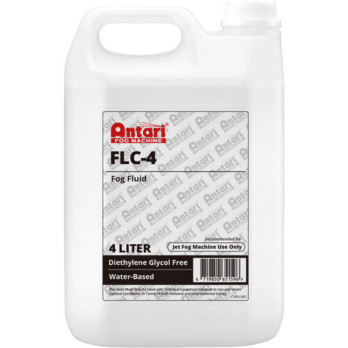 Antari FLC-4 Super Light Fog Fluid (1 Gallon Clear)