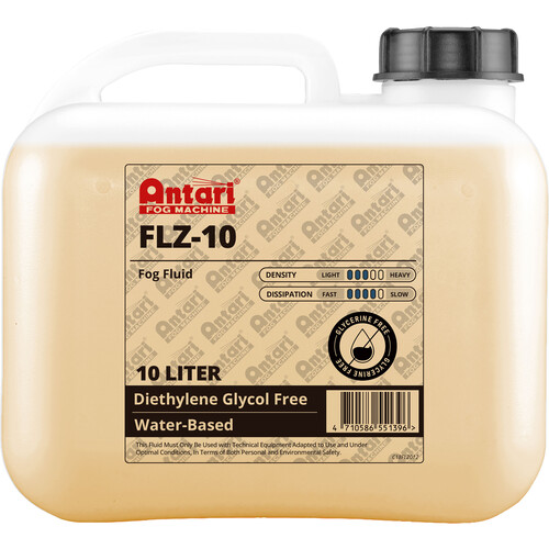 Antari FLZ-10 Long Hang Time Fog Fluid (2.64 Gallons Orange Formula)