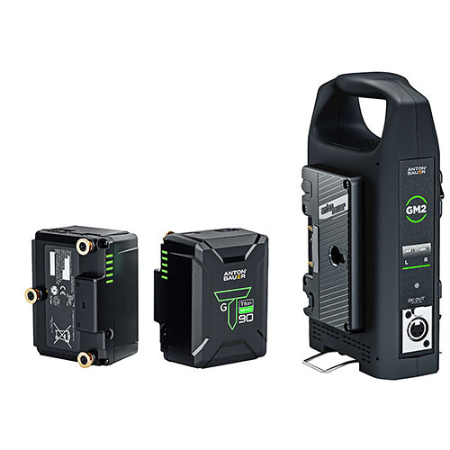 Anton/Bauer Titon Micro 90 Gold&nbspMount Two-Battery Kit with GM2 Charger