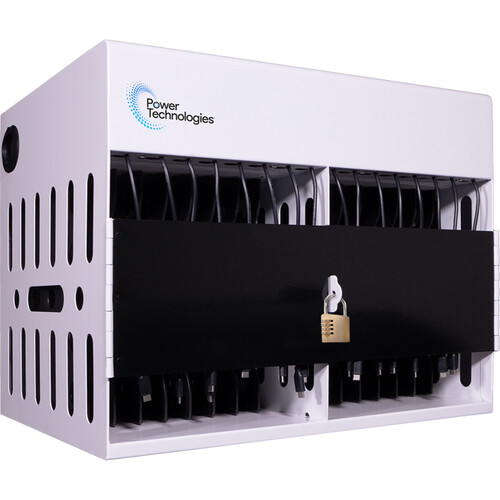Power Technologies AC-COMP-16-H65C 16-Bay Charging Cabinet for USB-C Devices