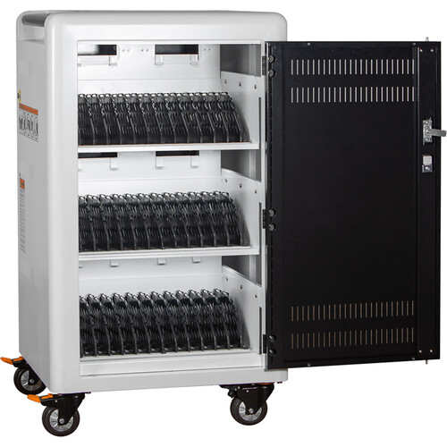 Power Technologies AC-PLUS-T-H65 PLUS Series Pre-Wired 36-Device Charging Cart (USB-C)