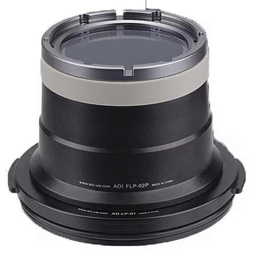 AOI Flat Lens Port for Olympus OM-D Housings & 60mm Macro Lens