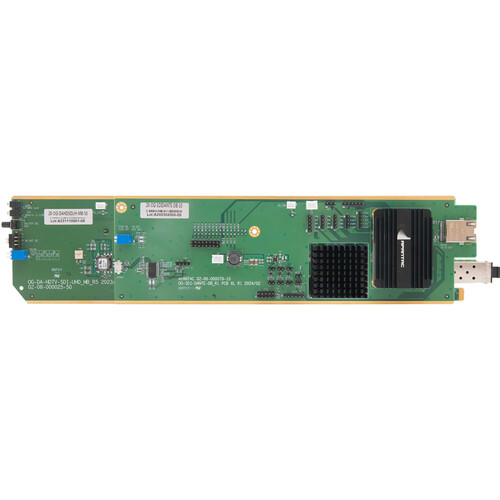 Apantac Rear Module for openGear Frame 12G-SDI Dante Audio De-Embedder Card