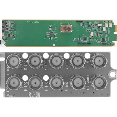 Apantac Distribution Amplifier Card + Rear Module Bundle for openGear X Frame
