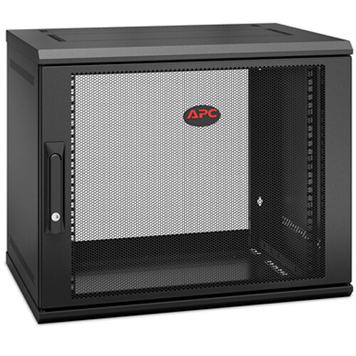APC NetShelter WX 9U Single-Hinged Wall-Mount Enclosure (400mm Deep 9 RU)