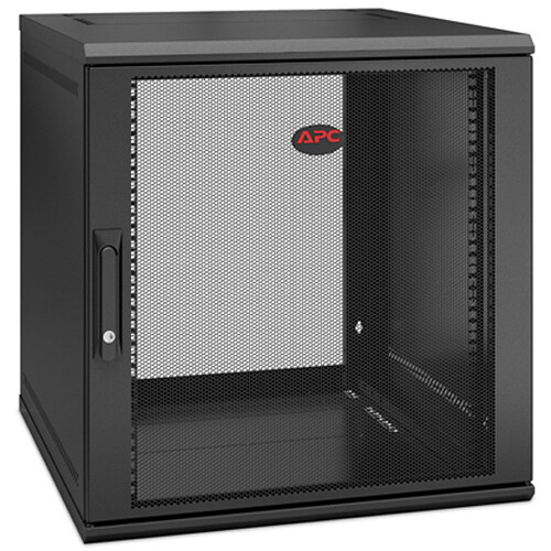 APC NetShelter WX 12U Single-Hinged Wall-Mount Enclosure (600mm Deep 12 RU)