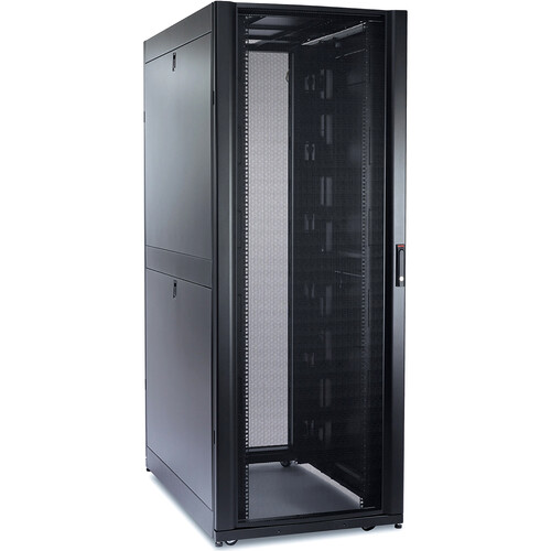 APC NetShelter SX 48 RU Enclosure with Side Panels (Black)