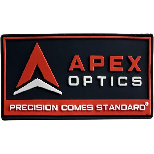 Apex Optics Rectangle PVC Patch (Black Large)