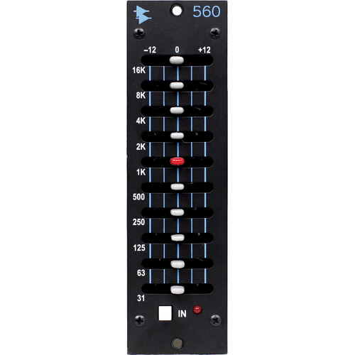 API AUDIO 560 500-Series Graphic EQ Module (Black)
