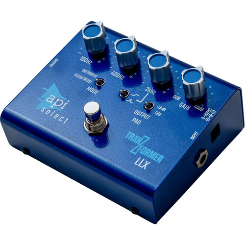 API AUDIO TranZformer LLX EQ Boost and Overdrive Pedal for Bass