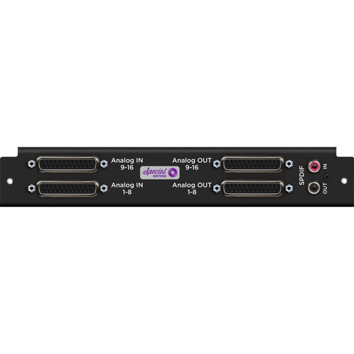 Apogee Electronics 16x16 SE Module Analog Input/Output Module for Symphony I/O Mk II
