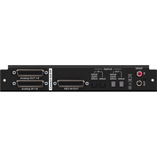 Apogee Electronics Connect 8x8 MP Expansion Module with 8x8 Analog/Digital I/O and 8 Mic Preamps for Symphony I/O Mk II