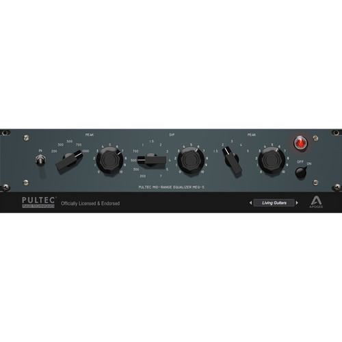 Apogee Electronics MEQ-5 FX Rack Pultec Midrange Equalizer Plug-In (Download)