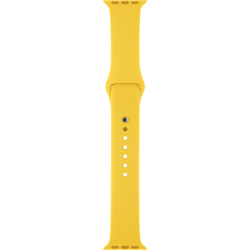 Apple Watch Sport Band (38mm/40mm, Yellow) MM7X2AM/A B&H Photo