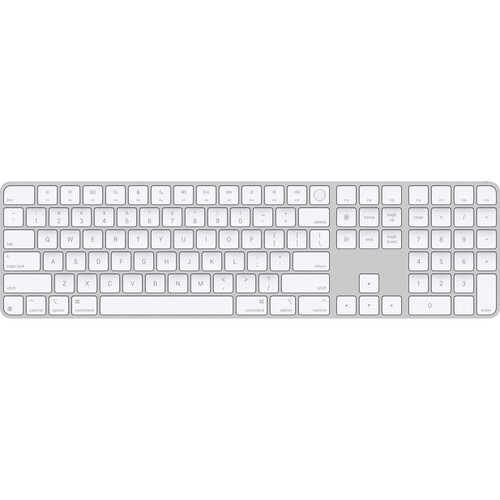 Apple Magic Keyboard with Touch ID and Numeric Keypad (USB-C White Keys)