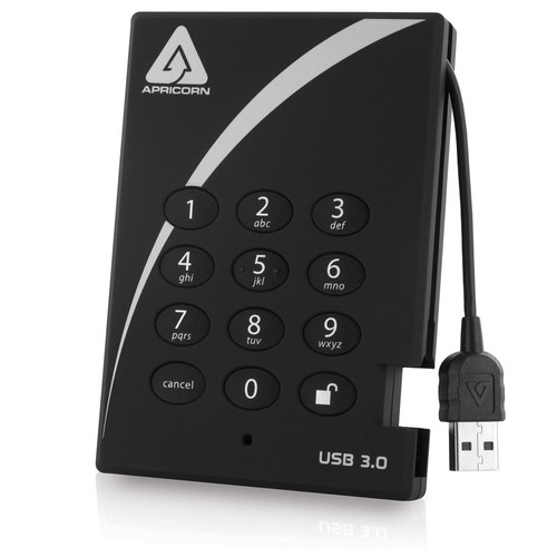 Apricorn 8TB Aegis Padlock USB 3.0 Hardw