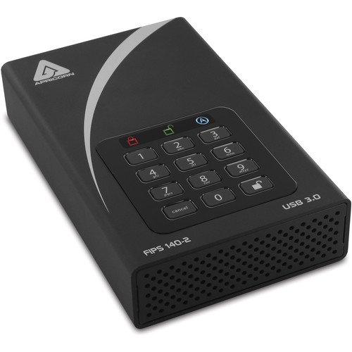 Apricorn 6TB Aegis Padlock DT FIPS 140-2