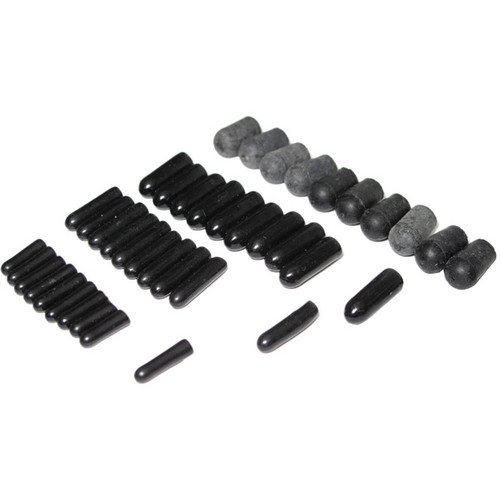 Aquatica Assorted Rubber and Vinyl Tips for Push Buttons and Levers on Underwater Housings
