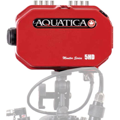 Aquatica 5HD Underwater Monitor (23.75mm Bulkhead HDMI Type A Red)