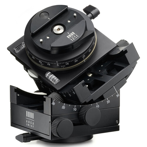 Arca-Swiss C1 Cube&nbspcp Geared Head with ClickPan and MonoballFix Quick Release