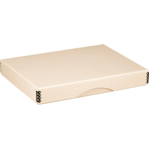 Archival Methods Drop-Front Archival Storage Box (Tan 8.75 x 11.25 x 1.5