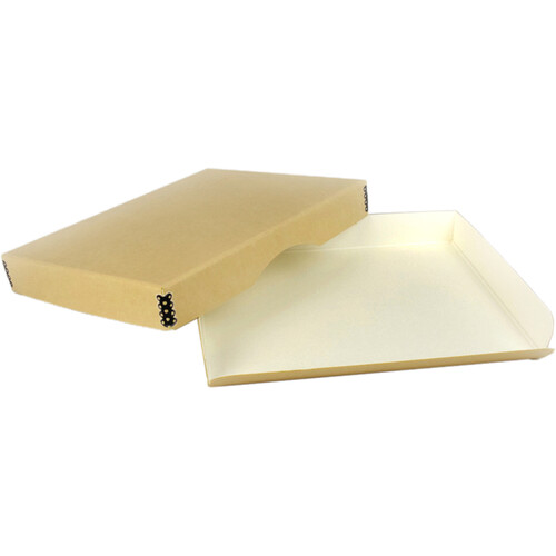 Archival Methods Drop-Front Archival Storage Box (Tan 17.5 x 22.5 x 1.5