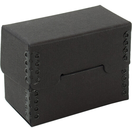 Archival Methods Hinged Lid Box (Black 3.8 x 2.6 x 2.1