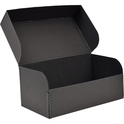 Archival Methods Hinged Lid Box (Black 10.3 x 5.5 x 4.5