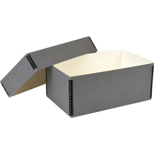 Archival Methods Short Top Box (Gray 10.5 x 6.5 x 4.5